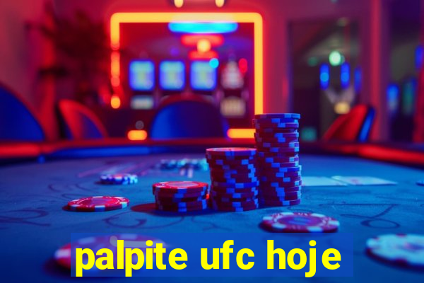 palpite ufc hoje